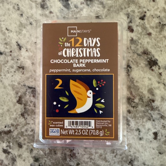 Mainstays Other - Mainstay Wax Melts: 12 Days of Christmas Chocolate Peppermint Bark